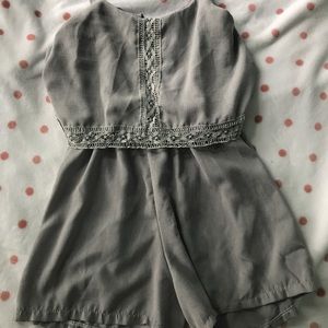 Grey romper